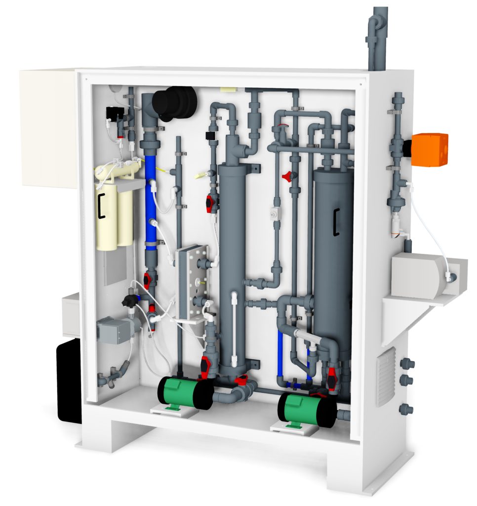 Chlorine Dioxide Generator - CDEB-2.5-SG Electrochemical Generation